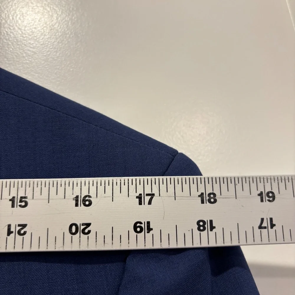Altinyildiz Classics Limited Edition Blue Wool Blazer Marlane Endurance Size 50
